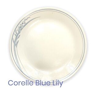BLUE LILY by Corelle dinner plate 10.25 inches